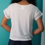 Wild Blue lace short sleeve blouse Photo 2