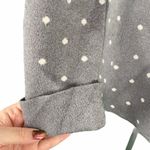 Cynthia Rowley Casual Gray Polka Dot Scoop Neck Knit Sweater Photo 1