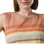 prAna  Organic Graphic Sleeveless Pink Sand Baja Top Photo 1