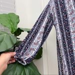 Forever 21 Boho Kimono Cardigan Shawl Stripe Floral Paisley Photo 1