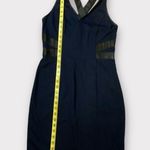 Boston Proper Women’s Navy Fitted Sleeveless Mini Dress Size 8 Photo 1