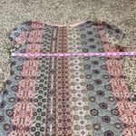 Wallflower large‎ boho short sleeved tee Blue Photo 4