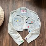 Guess  X J Balvin Cropped Jean Jacket Photo 0