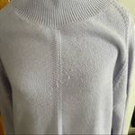 Maeve Anthropologie  Lavender Mock Neck Oversized Sweater Dress Photo 2