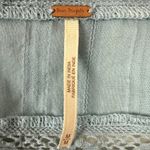 Free People  Dainty Edwardian Embroidered Lace Cottage Top Billowy Sleeves Medium Photo 9