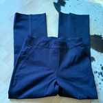 Spanx On the Go Kick Flare Pants Small Petite Navy Pull on Pants Photo 2
