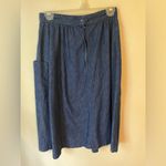 VINTAGE Ann Stevens New York Apron Skirt Size Small 26 inch waist Blue Photo 3