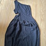 Venus  BLACK MAXI Dress Photo 3