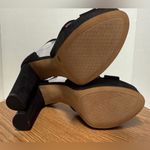 Jessica Simpson Black Platform Suede Criss Cross Stiletto Heel Ankle Strap NWOT Photo 7