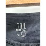 Tail Shorts Women 6 Onyx Black White Label 17" Essentials Golf Pull On Stretch Photo 5