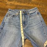 American Eagle Highest Rise 90’s Flare Denim Jeans Women’s 4 Short Distressed Photo 2