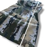 Love moschino Black Olive Gray Abstract Bodycon Dress - Size 12 Photo 8