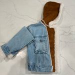 Free People  Perry Hooded Denim Jacket Photo 2