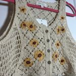 Rebellion Medium boho crop vest top Photo 4