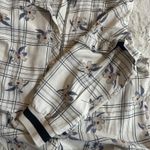 Angela‎ Plus Womens Linen Oversized Top Size XL Floral Photo 14