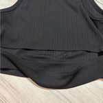 Helmut Lang ‎ Black Sleeveless Women's ribbed tank size large Photo 12