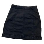 Free People  Black Denim Stretch Skirt Women's Size 2 | 50-3 Photo 0