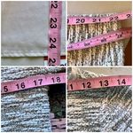 White House | Black Market Womens Grey/beige/ivory Striped Marled Pullover Sweater Blouse xs Photo 8