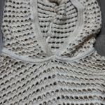 Aerie Crotchet boho hooded cape fringe poncho Photo 2