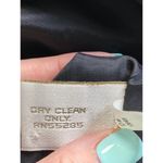 EXPRESS Vintage 80s 3 Button Longline Blazer Size 5/6 Rayon Girl Boss Boss Babe Photo 5