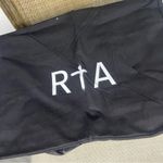 NEW RTA DENIM PATENT LEATHER ANKLE WESTERN BLACK BOOTS SZ 40 / 10 Photo 9