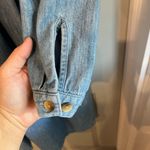 Lands' End Women's 14 Vintage Light Blue Denim 100% Cotton Knee Length Dress Photo 3