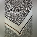 Marella Women’s Leopard Square Neckerchief Scarf Tan Photo 7