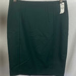 EXPRESS Hunter Green Knee Length Pencil Skirt NEW 0 Photo 0
