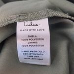 Lulus  Sage Green Formal Maxi Dress Size Small Wedding Guest Dress Photo 8