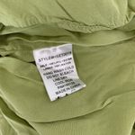 Hersy‎ Skirt Medium Green Plaid Flare Elastic Waist Y2K Retro Photo 4