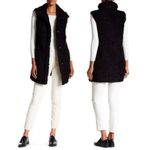 Theory Visterna B. Faux-Fur Vest Black, Size S Retail $395 (Excellent Condition) Photo 1