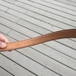 Coach Vintage black genuine leather and brass belt size M Photo 4