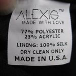 Alexis Revolve  Black Metallic Tweed Mini Dress Photo 6