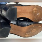 Madewell Women's Brynn Black Leather Square Toe Ankle Boots Size 9 Photo 13