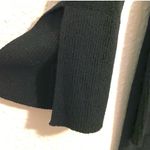 Free People  black criss cross collar/chest sweater dress/tunic size S Photo 8