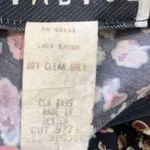 Vintage Rampage Dress Black Dark Floral Detail Sweetheart Neck Puff Sleeve Mini Size XS Photo 10