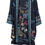 Johnny Was extremely heavily embroidered CELINA LINEN KIMONO COAT NWT RARE Photo 7