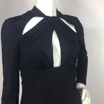 Bardot  Cutout Mock Neck Long Sleeve Dress Black S Photo 11