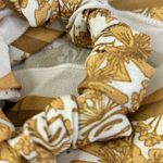 Free People NEW Nam Josh x  scrunchie floral with removable pony scarf Photo 3