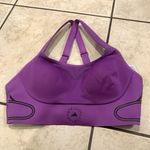 Adidas By Stella McCartney Women Brown Truepace High Support Sports Bra Size SAC Purple Size M Photo 0