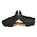 Guess  Peep Toe Buckle Detail Heeled Black  Ankle Bootie size 6.5 Photo 3