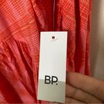 BP  Dress Pink Plaid Ian Long Sleeve Casual Neutral Photo 8