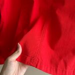 Talbots Woman Stretch Red/Orange Button Down Jacket, Size 16W, NWT Photo 13