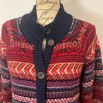 st. john's bay St. John’s Bay textured button front long cardigan duster sweater Photo 3