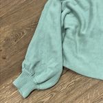 Princess Polly  small/medium rolled neck, crop‎ sage green sweater Photo 1