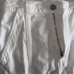 Hudson Jeans High Rise Wide Leg Cargo in White. Size 25 Photo 9