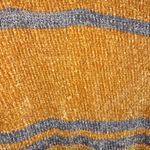 Cloud Chaser  Yellow‎ and Gray Stripe Crew Neck Sweater Size Medium Photo 1