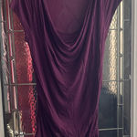 APT.9 SZ L PURPLE TUNIC STRETCH SUPER SOFT TOP W/SCRUNCH SIDES Size L Photo 0