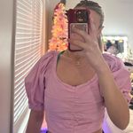 Abercrombie & Fitch Pink Blouse Photo 0