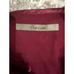 Enza Costa Ruby Satin Bias Cut Slip Dress Medium New Red Photo 5